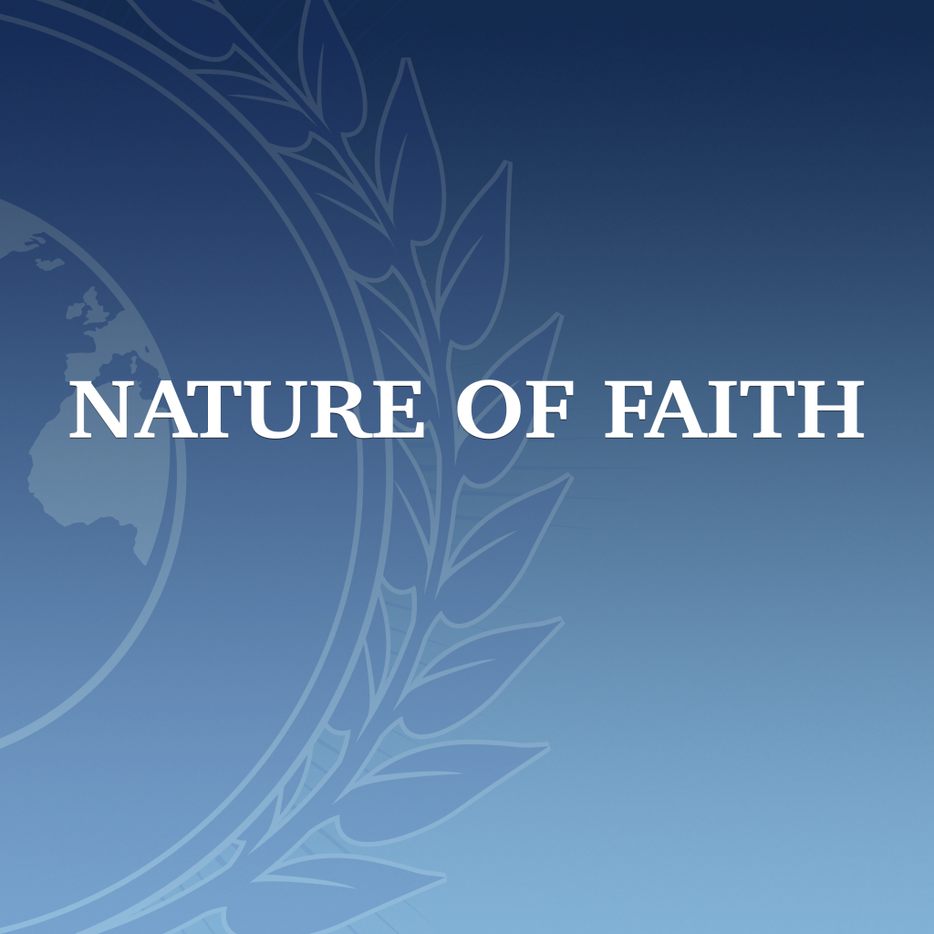 Nature of Faith