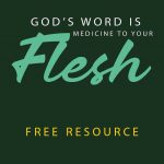 God's Word Is Medicine To Your Flesh