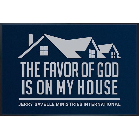Picture of Doormat - The Favor Of God Is On My House