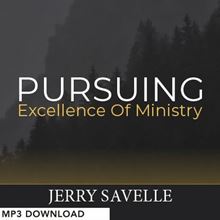 Picture of Pursuing Excellence of Ministry - MP3 Download